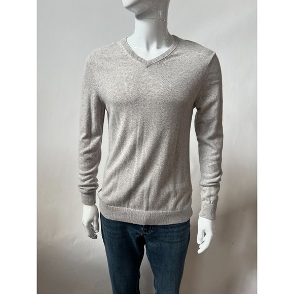 Jack Threads V Neck Sweater  SZ M Grey   90% Cotton, 10% Cashmere - Picture 11 of 16